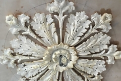 Ceiling Rose Removed, Cleaned & Restored