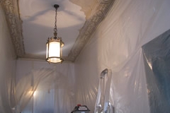 Repainting Cornices