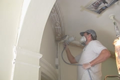 Repainting Cornices