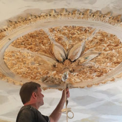 Cleaned Ceiling Rose